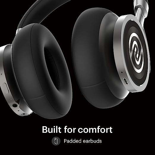 Noise Defy Over Ear Bluetooth Headphones with Active Noise Cancellation, Upto 30 Hour Playback, 40mm Dynamic Drivers (Onyx Black) (OPEN BOX) Noise Defy Over Ear Bluetooth Headphones with Active Noise Cancellation, Upto 30 Hour Playback, 40mm Dynamic Drivers (Onyx Black) (OPEN BOX)